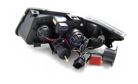 Bmw E90 E91 05-08 3d доведе черни пръстени светлини