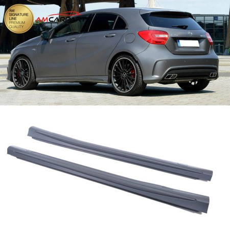 СПОЙЛЕРИ ЗА ПРАГОВЕ НА ВРАТИ MERCEDES W176 12-18 A CLASS