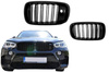 РЕШЕТКА (БЪБРЕК) BMW X6 (F16) X6M F15 15- ЧЕРНА ПОЛИЦА.