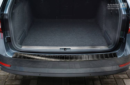 SKODA SUPERB 3 комби Черна защитна капачка на задната броня (тапицерия)
