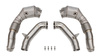 Низходящ тръбопровод BMW M850I/XI G14 G15 G16/M550i G30 / M650i / M750i G11 G12 с OPF N63 + топлинен щит